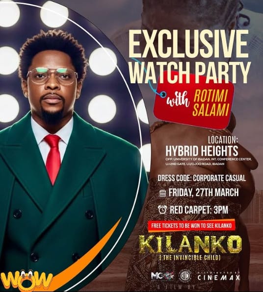 Kilanko watch party Ibadan Rotimi Salami