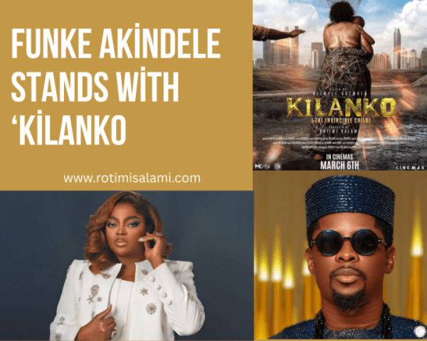 Funke Akindele Stands with ‘Kilanko
