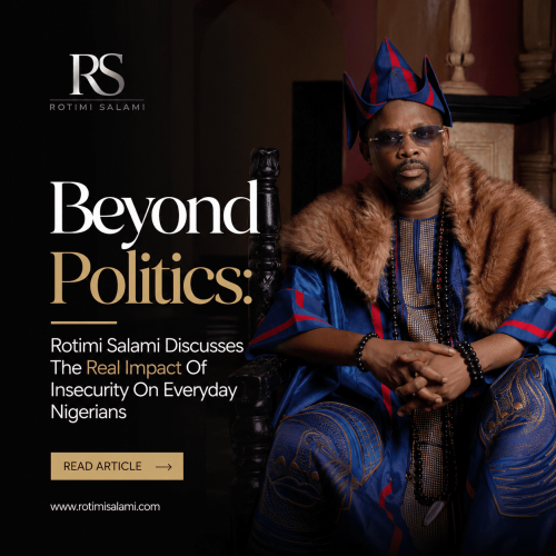 Rotimi Salami discusses insecurity in Nigeria