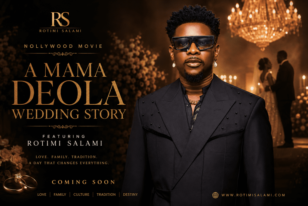 Rotimi Salami joins the cast of A Mama Deola Wedding Story alongside leading Nollywood stars