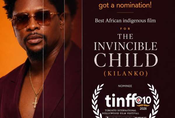 Rotimi Salami celebrates Kilanko's second nomination at the Toronto International Nollywood Film Festival 2026.